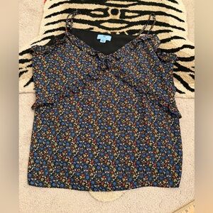 CeCe  Floral Camisole Top XL EUC